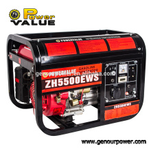 4,4kw Geradores Brushless da gasolina do combustível da única fase